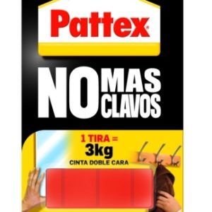 CINTA D/CARA PATTEX ROJO 10 PZ