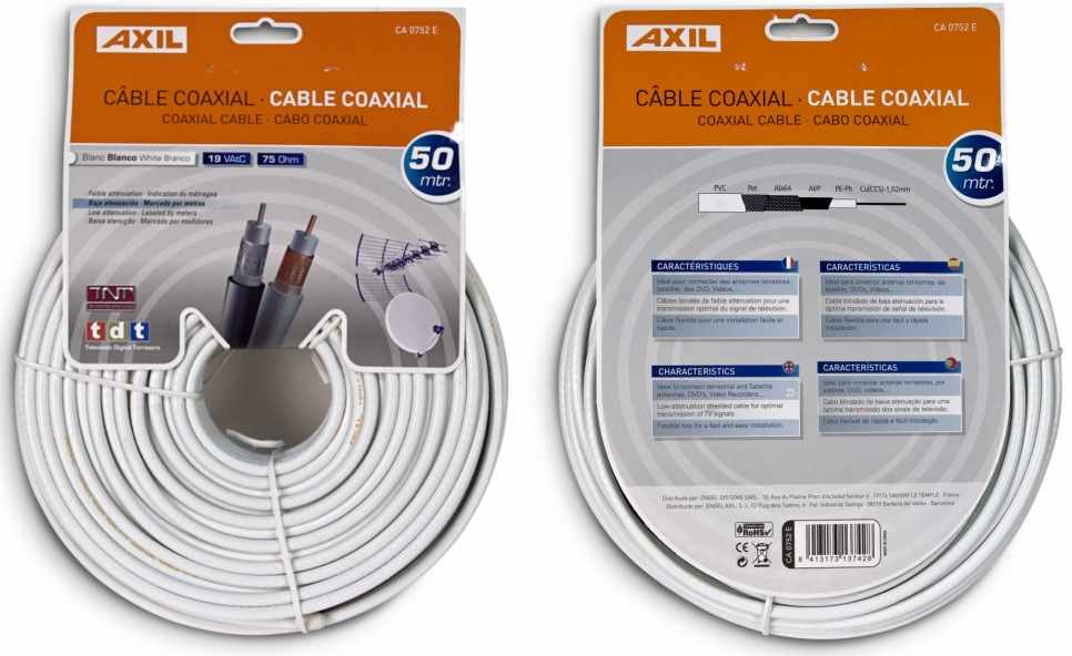 CABLE COAXIAL 50MT MT