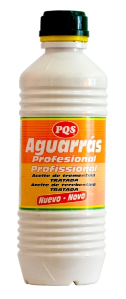 AGUARRAS PURO PROF 500 ML PQS