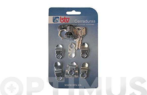 CERRADURA BUZON 60011 CROM