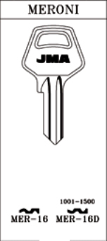 LLAVE ACERO JMA MER-16D