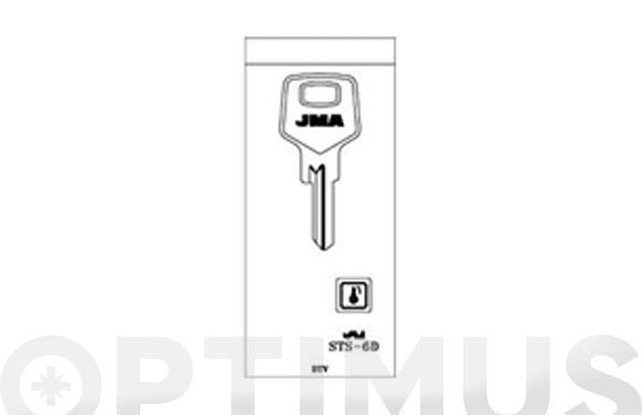 LLAVE ACERO JMA STS-6D