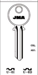 LLAVE ACERO JMA U-6I