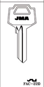 LLAVE ACERO JMA FAC-22D