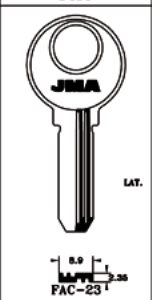 LLAVE LATON JMA FAC-23