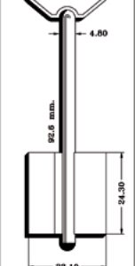 LLAVE LATON JMA ATR-2G