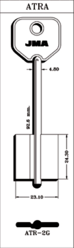 LLAVE LATON JMA ATR-2G