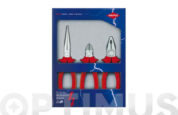 ALICATE AISL.1000V JUEGO 3 PZ