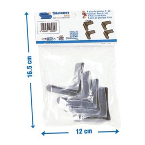 PIE ESTANTERIA P40 40X40MM MO