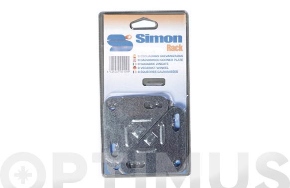 ESCUADRA ESTANTERIA 8 PZ