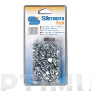 TORNILLO TORNILLOS+TUERCAS 40
