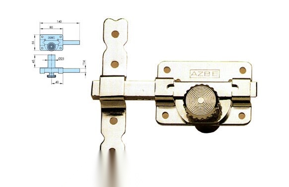 CERROJO SOBR. 18 H.NIQ.