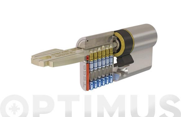 CILINDRO SEG. T60 30X30MM NIQU