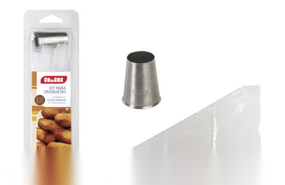 MOLDE CROQUETAS 24CM INOX 7770