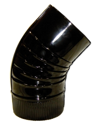 CODO T/ESTUFA 45º 200 MM CHAPA