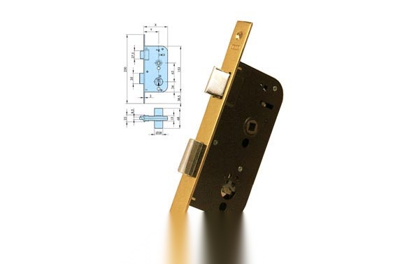 CERRADURA C/CU 23X40MM 45/70HL