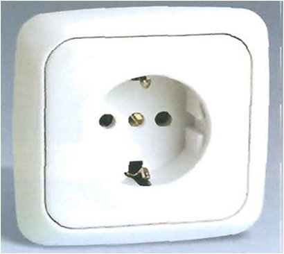 BASE ENCHUFE SCHUKO TT SERIE 3