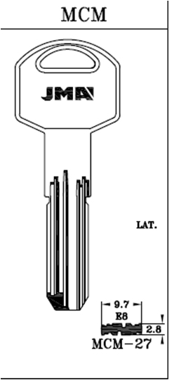 LLAVE LATON JMA MCM-27