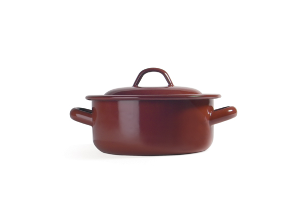 CACEROLA C/TAPA 18CM TEJA A/ES