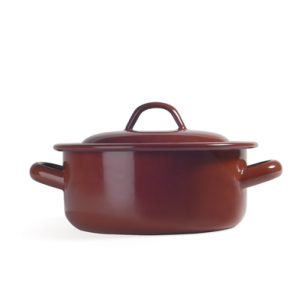 CACEROLA C/TAPA 26CM TEJA A/ES