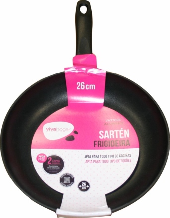 SARTEN 26CM VIVAHOGAR