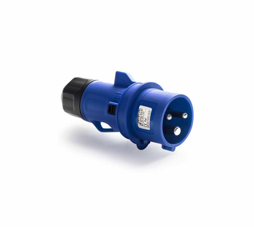 CLAVIJA AEREA 16A-250V 2P+1T 2