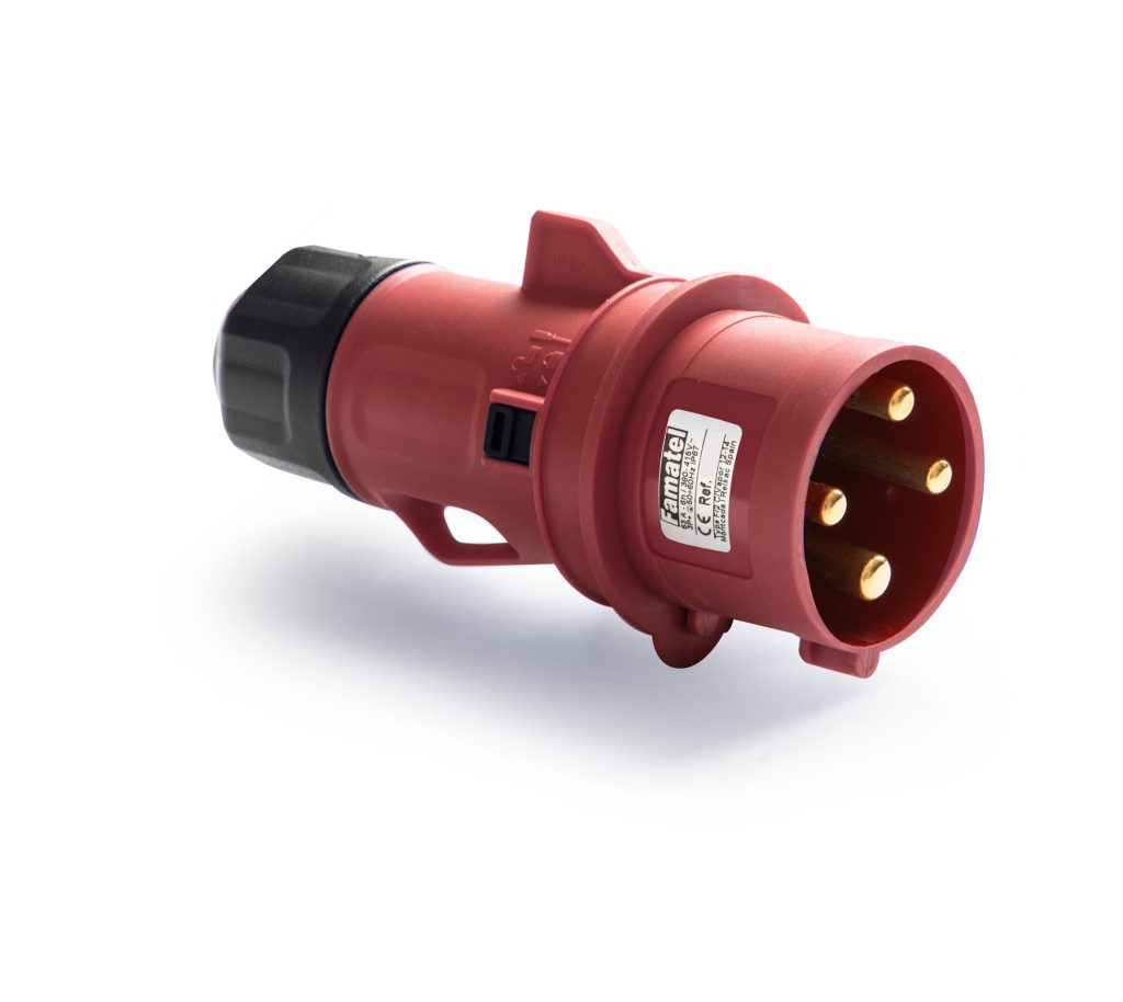 CLAVIJA AEREA 16A-250V 3P+1T 3