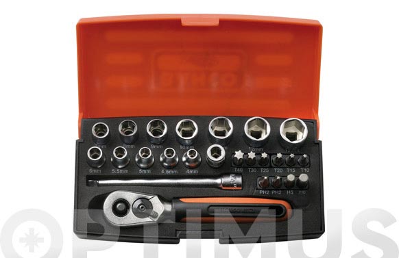 LLAVE HEXAG. 1/4″ 04-13MM 25 P