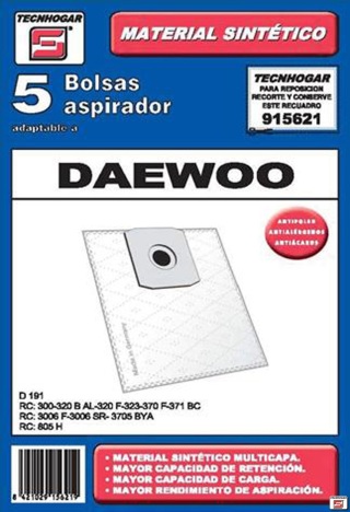 BOLSA ASP MO 5 PZ 915621