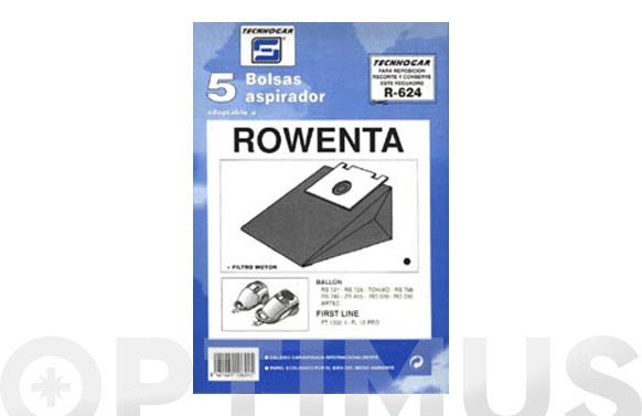 BOLSA ASP ROWENTA-MOLINEX 5 PZ