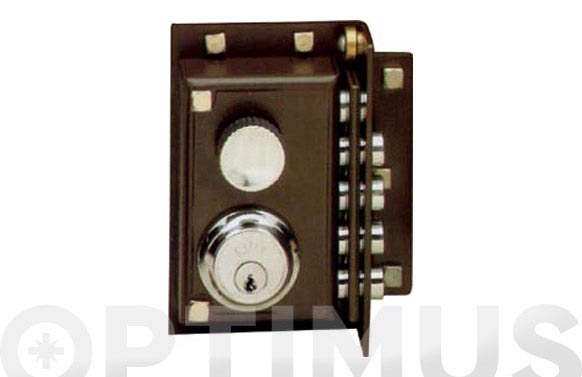 CERRADURA SEG. 4 BUL 88X40MM 5