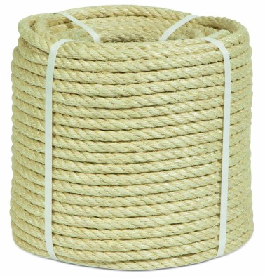 CUERDA TORCIDA 16MM NAT 100 MT