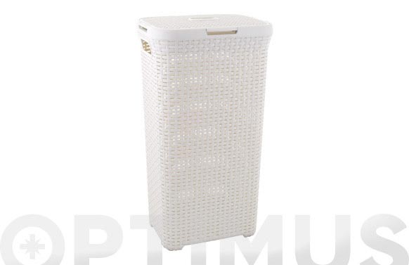 CESTO ORDEN ROPA 40LT RATAN CU