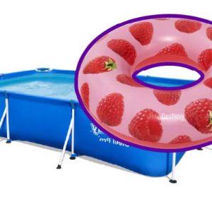 PISCINA PVC 300X201X66CM SPLAS