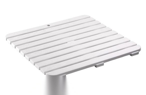 TARIMA BAÑO BL 55X55CM 5530001