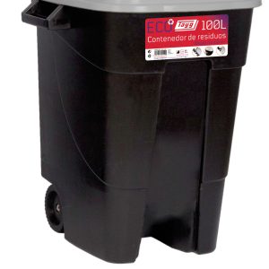 CONTENEDOR C/RUED TAPA 100 LT
