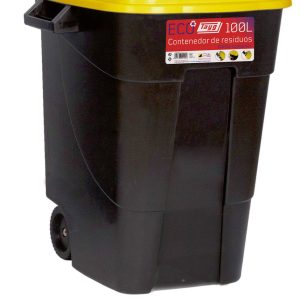 CONTENEDOR BAS. C/RUED NEG.T/A