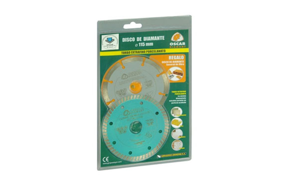 DISCO PORCELAN. 115 MM