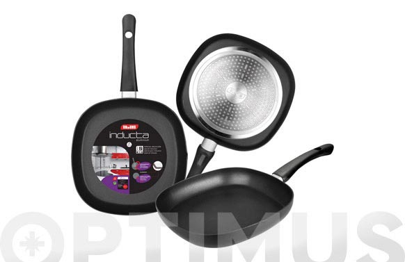 GRILL PLANCHA 26X26CM INDUCTA