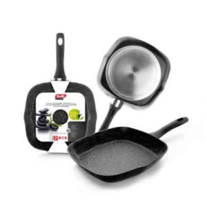 GRILL PLANCHA 28CM NATURA IBIL