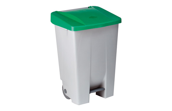 CONTENEDOR BAS. C/RUED VER 80