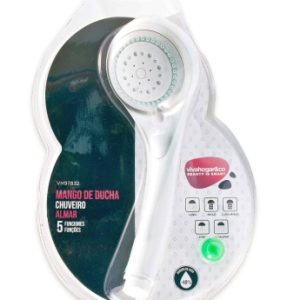 MANGO DUCHA 5POS+STOP BLANCO V