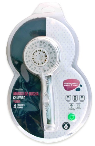 MANGO DUCHA 4POS+STOP CROMO VI