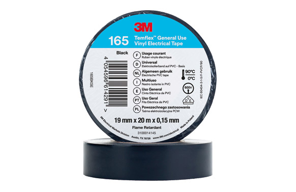 CINTA 20MT X 19MM NEGRO 3M NEG