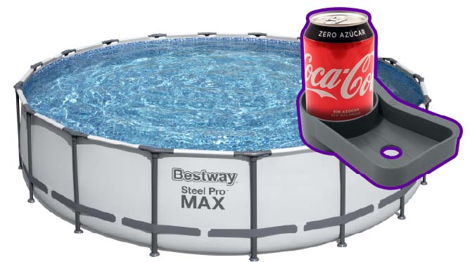 PISCINA PVC 549X122CM STEEL PR