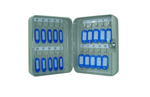 ARMARIO 20 LLAVES GRIS METALIC