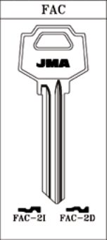 LLAVE ACERO JMA FAC-2D