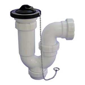 SIFON CURVO VALVULA Ø70 - 1 1/