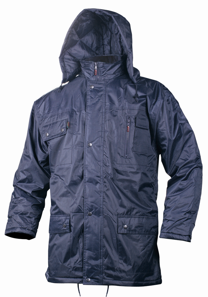 PARKA BULNES AZUL CAPUCHA DESM