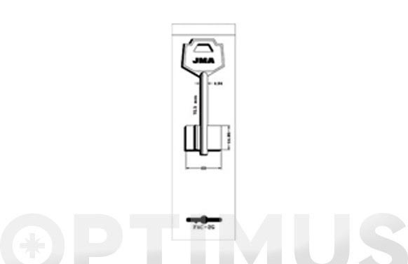 LLAVE LATON JMA FAC-2G